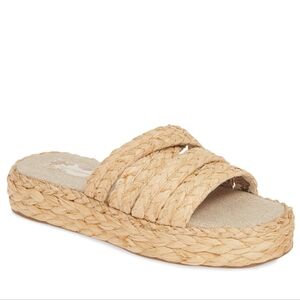 BAND OF GYPSIES Summer ☀️ Platform Solstice Woven Sandal, Size 6